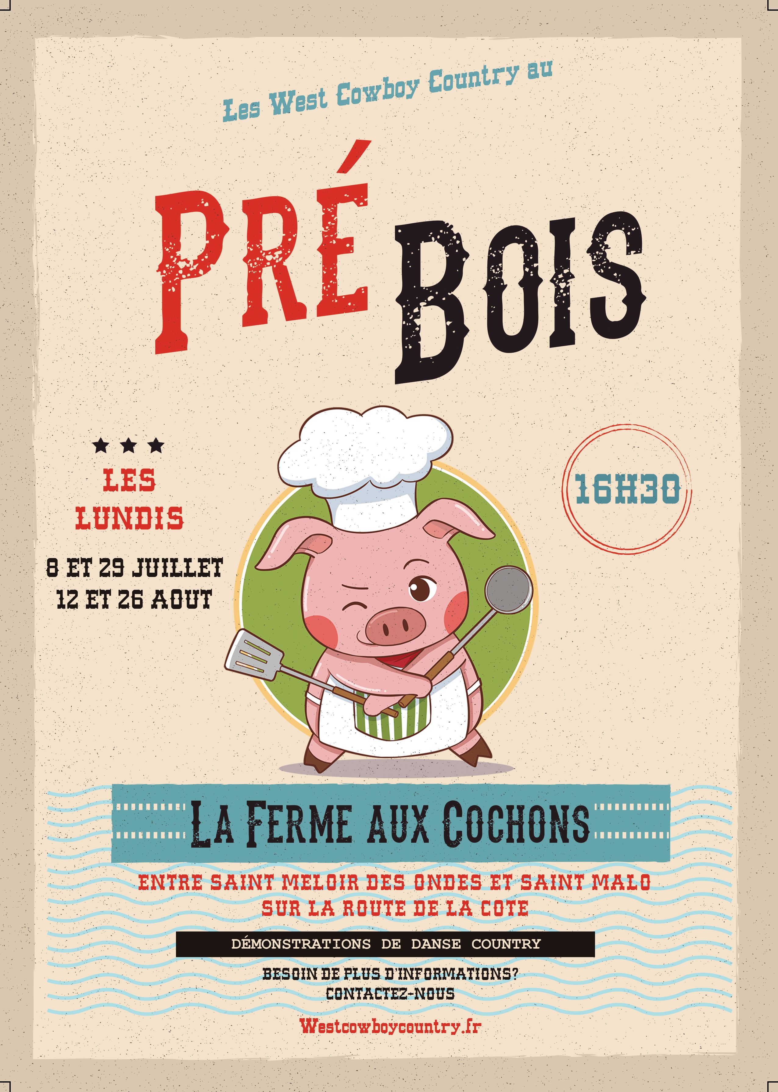Cet été au Pré Bois