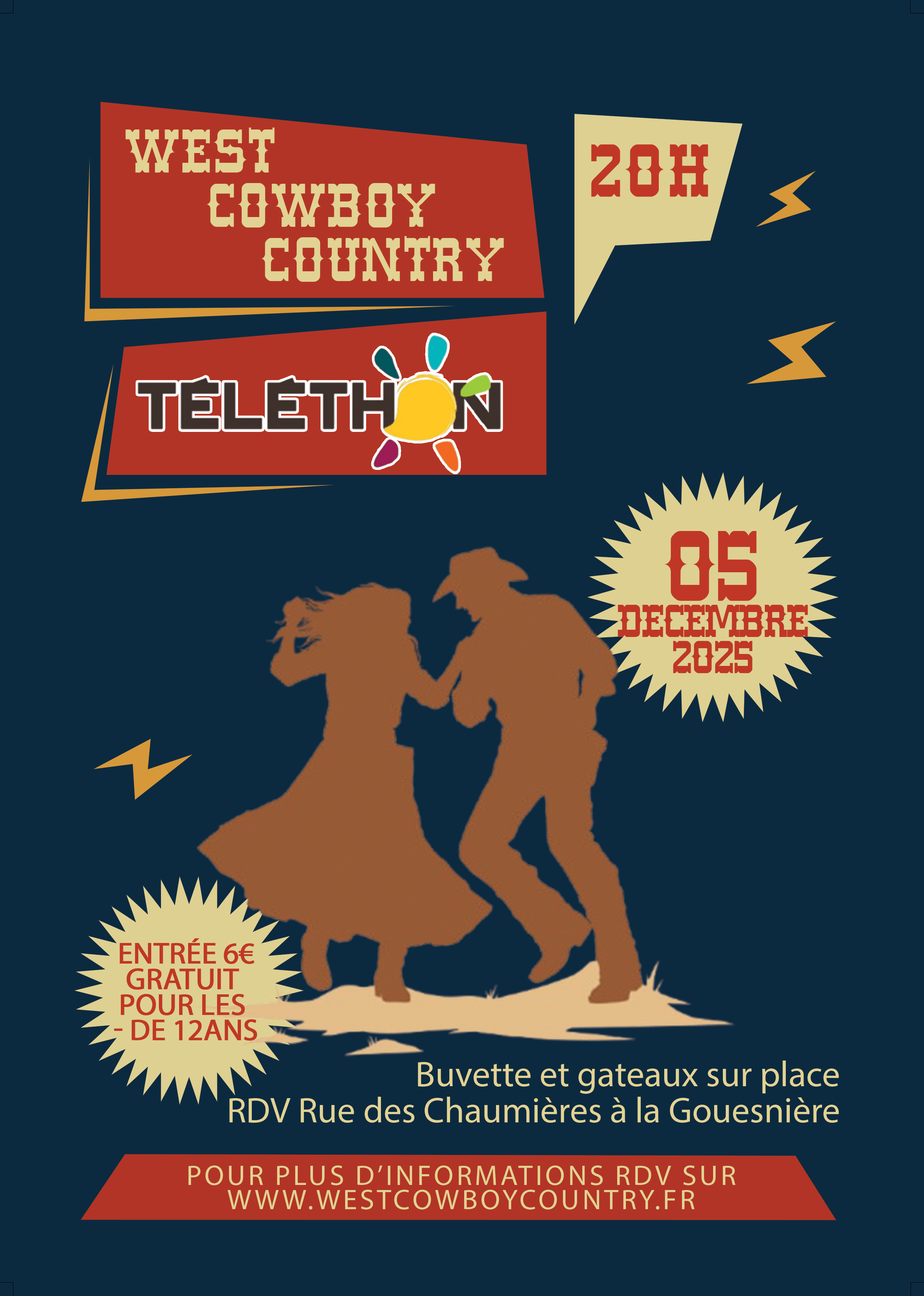 Bal pour le Téléthon 2025 le 5 décembre à 20h